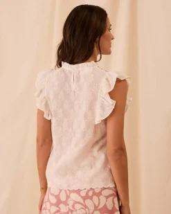 Chemisier à volants Catrina-Polin et moi Hot