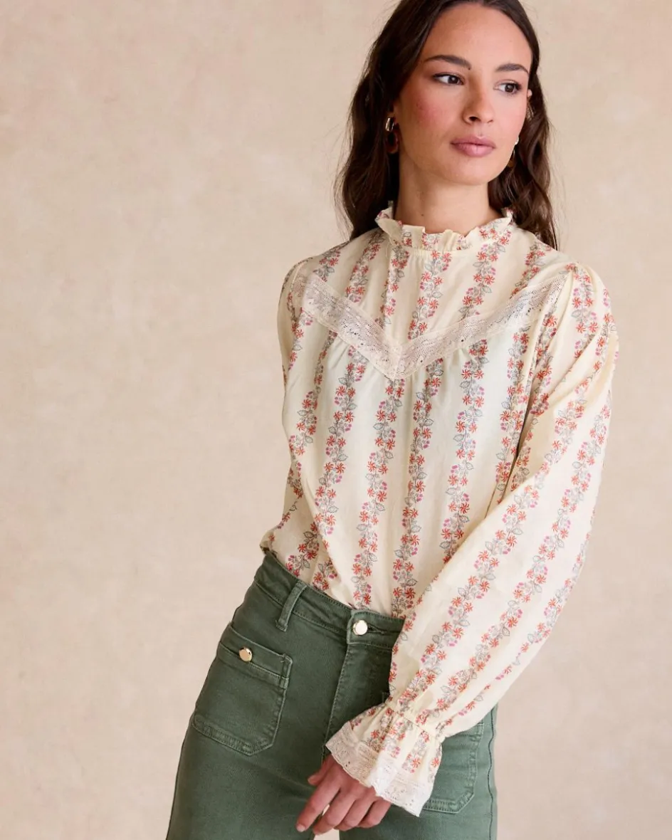 Claudi Flowers Blouse-Polin et moi Best