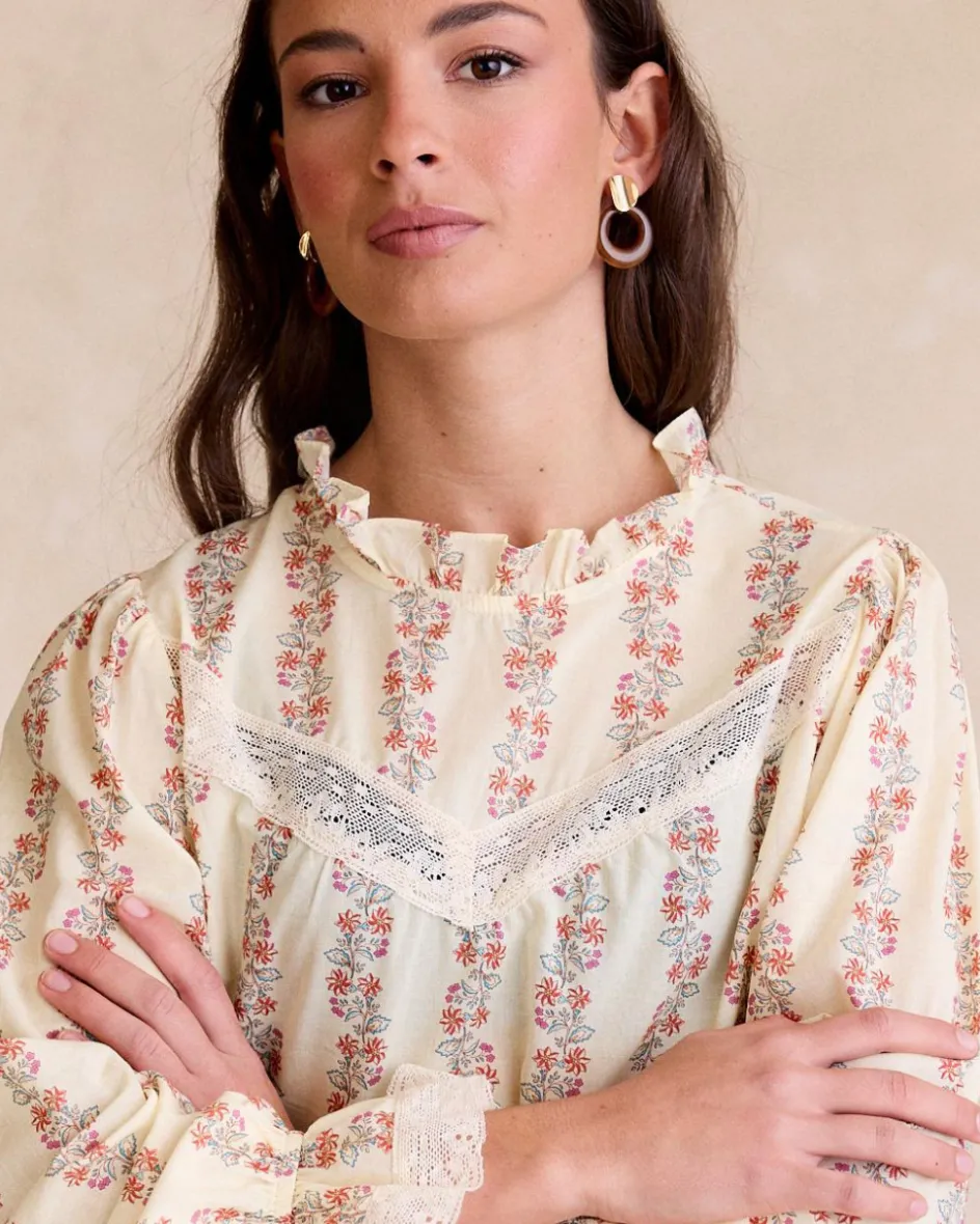 Claudi Flowers Blouse-Polin et moi Best