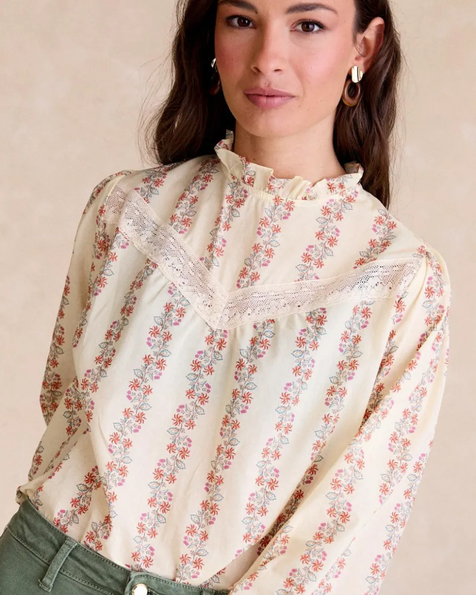 Claudi Flowers Blouse-Polin et moi Best