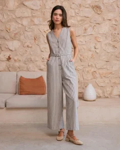 Combinaison rayée Calum-Polin et moi Hot