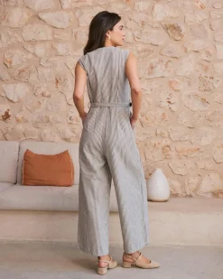 Combinaison rayée Calum-Polin et moi Hot