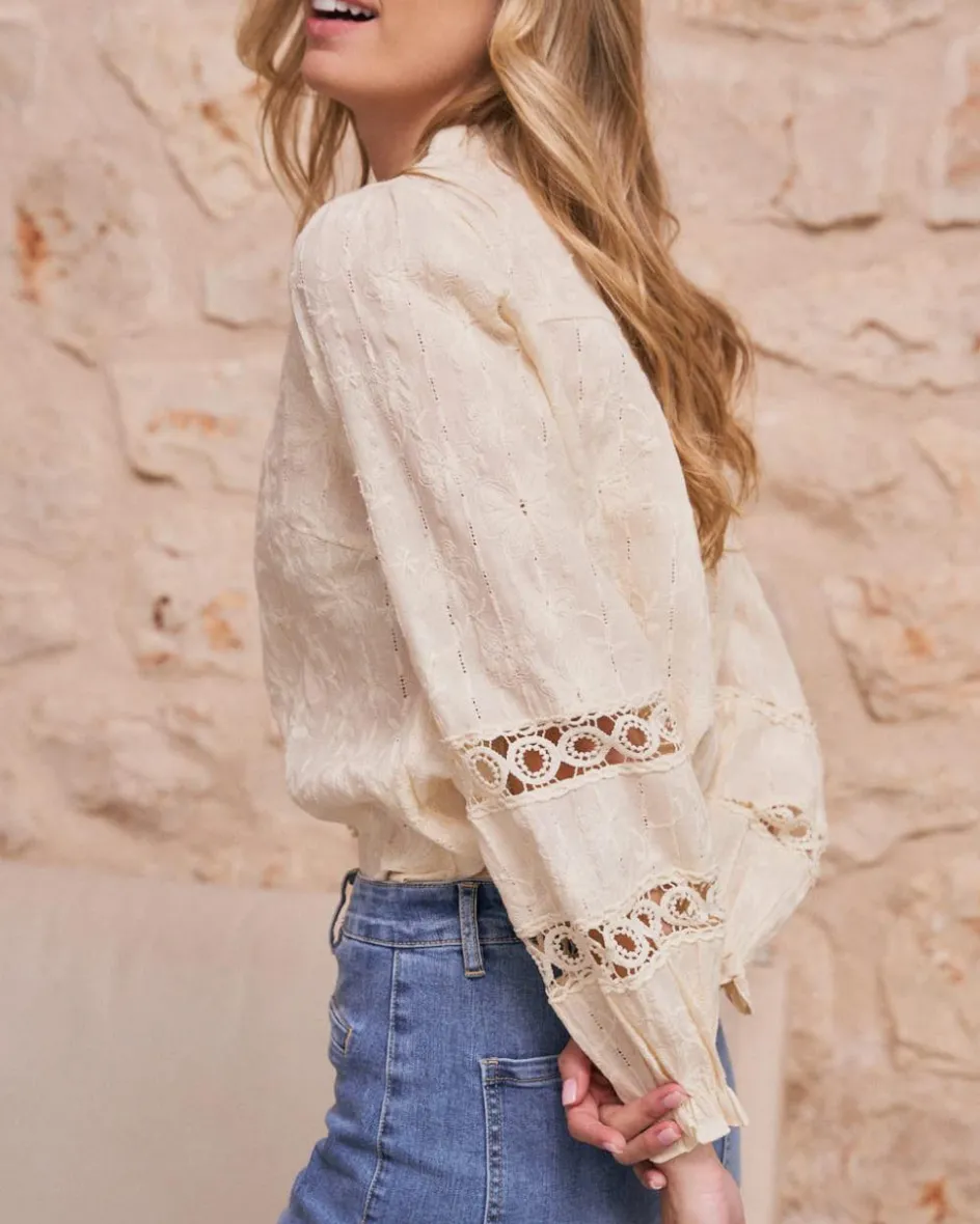 Dafne Blouse brodée-Polin et moi Hot