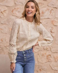 Dafne Blouse brodée-Polin et moi Hot
