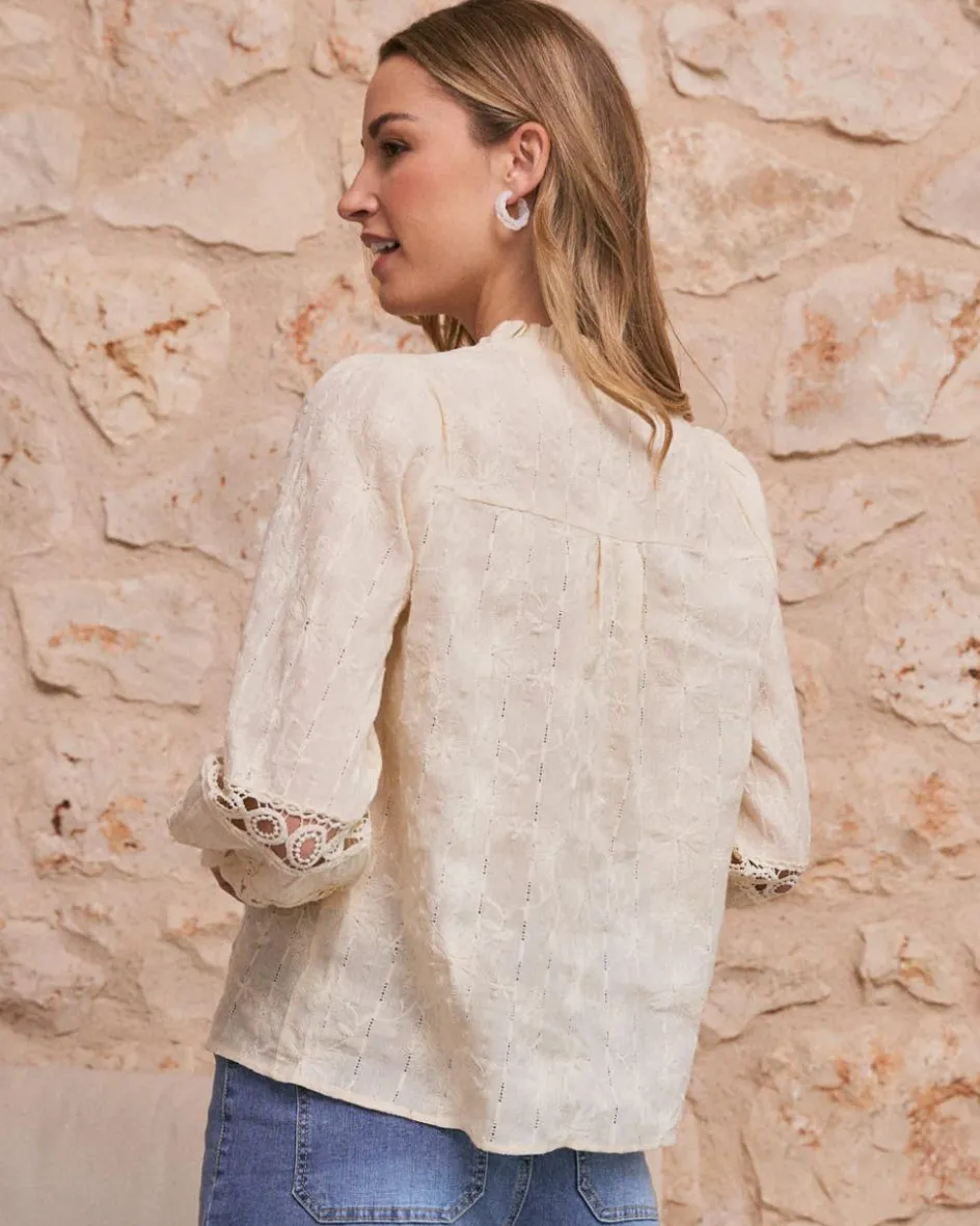 Dafne Blouse brodée-Polin et moi Hot