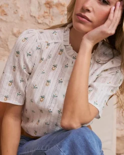 Daria Chemise à fleurs à manches-Polin et moi Outlet