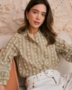 Elle Blouse Broderie Florale-Polin et moi Hot