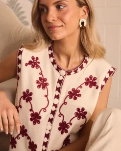 Gilet Zelinda imprimer-Polin et moi Outlet