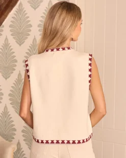 Gilet Zelinda imprimer-Polin et moi Outlet