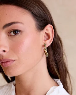Grande Boucle d’Oreille Fleur Honfleur-Polin et moi Sale