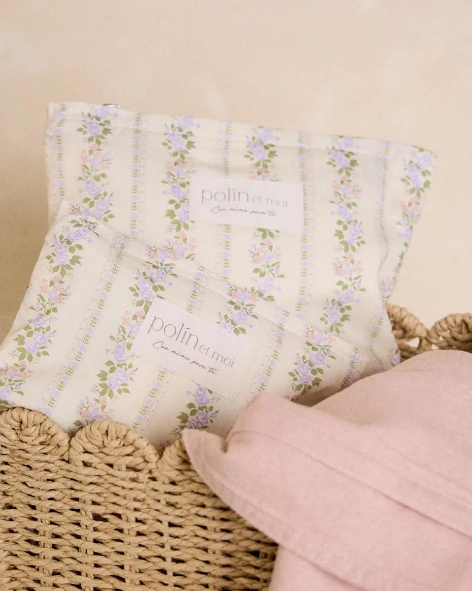 Grande Trousse de Toilette Fleurs Kaleidra-Polin et moi Sale