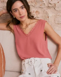 Haut en dentelle Jasira-Polin et moi Clearance