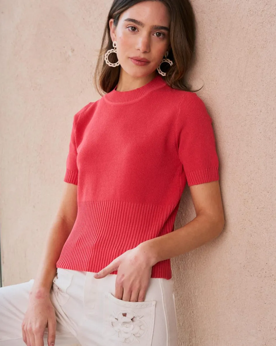 Haut en maille Allegra-Polin et moi New