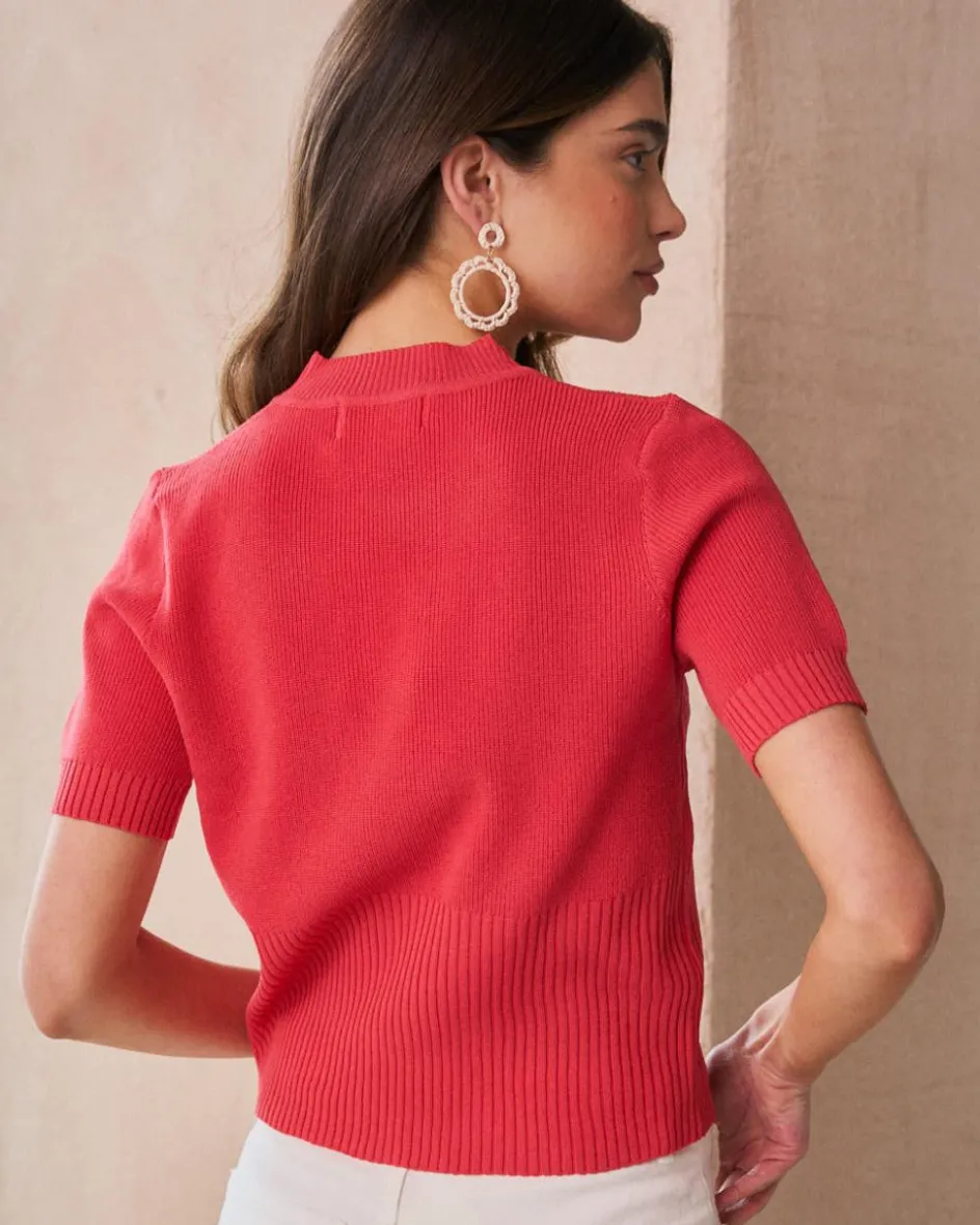 Haut en maille Allegra-Polin et moi New