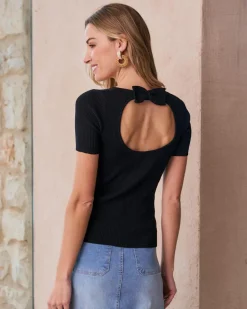 Haut en maille Luci Bow-Polin et moi New