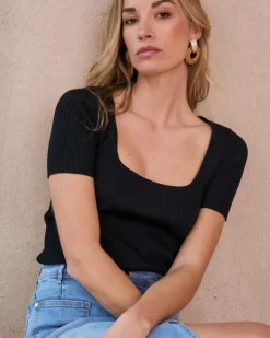 Haut en maille Luci Bow-Polin et moi New