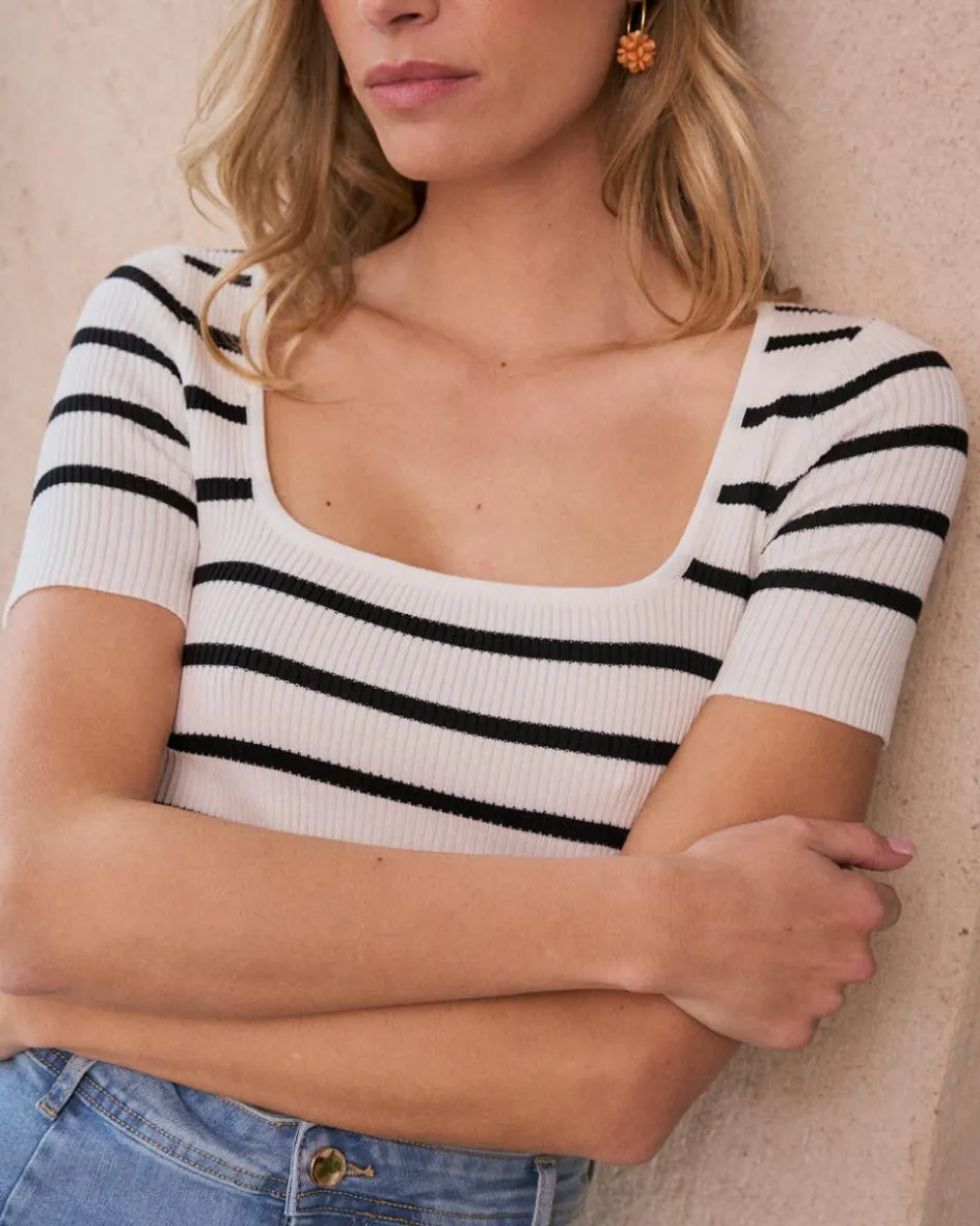 Haut rayé Paolina-Polin et moi Best