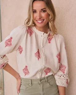 Herena Chemise brodée-Polin et moi Discount