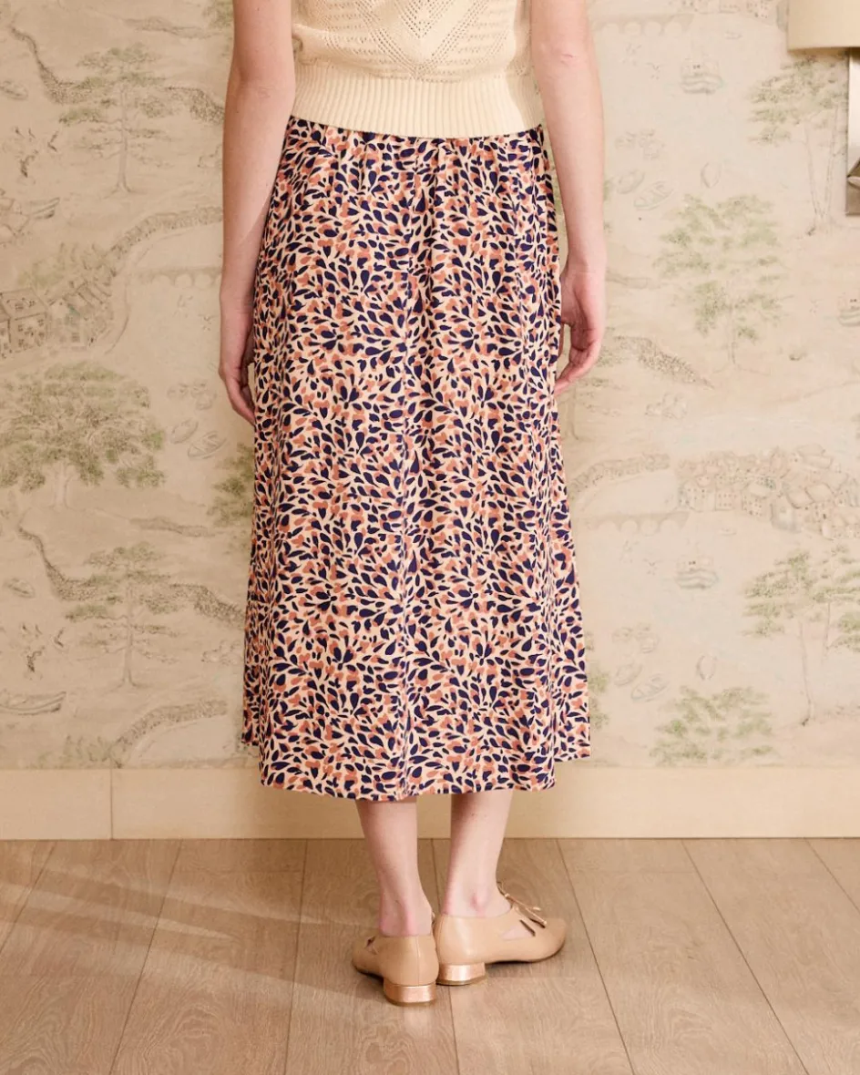 Jupe imprimée avec boutons Lita-Polin et moi Hot