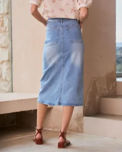 Jupe midi Line-Polin et moi Hot