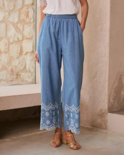 Mara Pantalon en brodé-Polin et moi Clearance