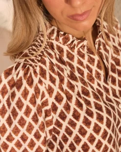 Mariela imprimer chemisier-Polin et moi Clearance