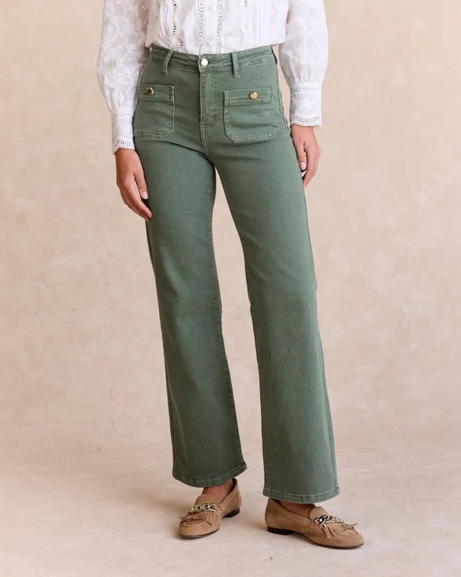 Pantalon en denim Kasandra-Polin et moi Online