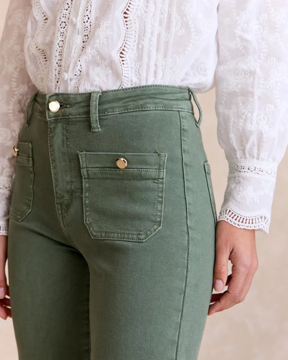 Pantalon en denim Kasandra-Polin et moi Online