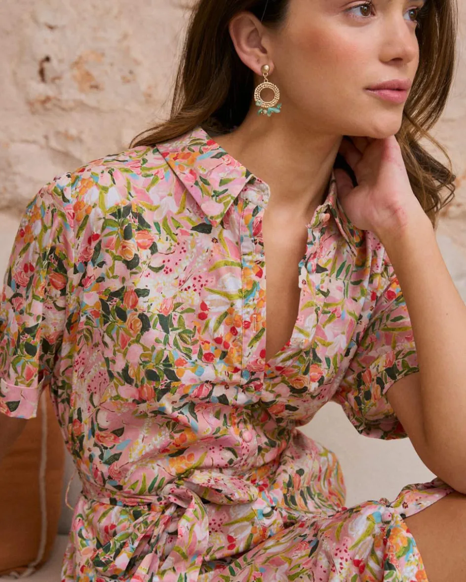 Robe chemise Caetana-Polin et moi Online