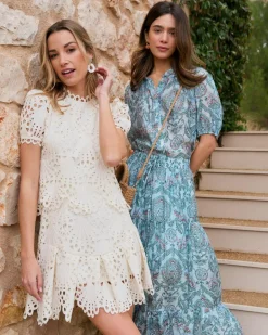 Robe courte ajourée Ornella-Polin et moi Best