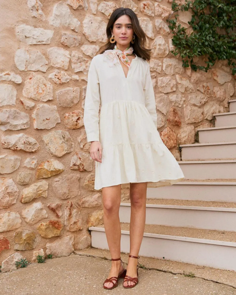 Robe courte en coton Pau-Polin et moi Best