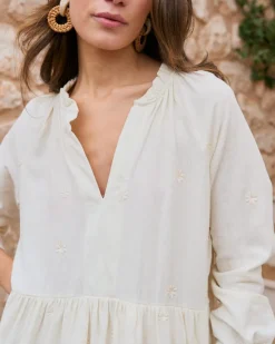 Robe courte en coton Pau-Polin et moi Best