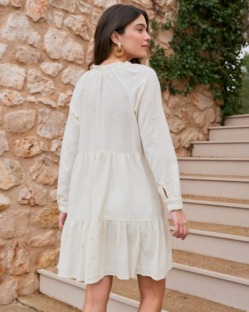 Robe courte en coton Pau-Polin et moi Best