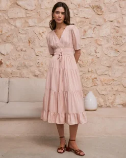 Robe froncée Melissa-Polin et moi Fashion