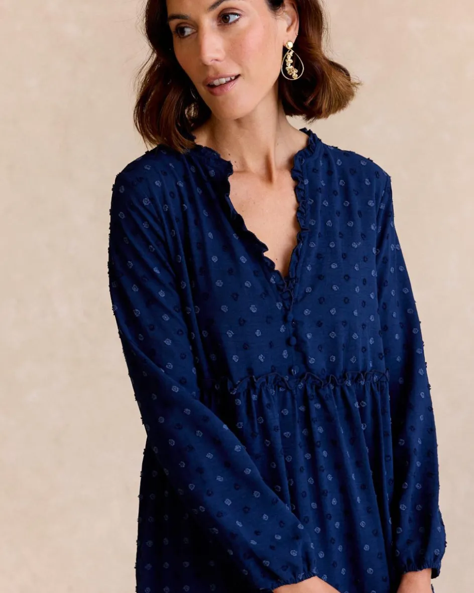 Robe Luisa Plumeti-Polin et moi Hot