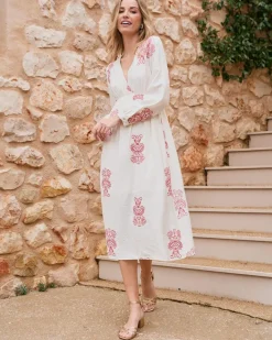 Robe midi Mel-Polin et moi Outlet