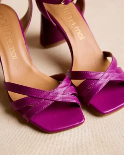 Sandale à talon Moil-Polin et moi Discount