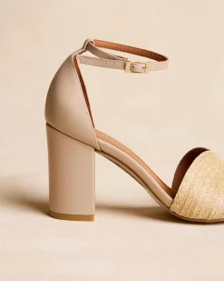 Sandale en raphia Aless-Polin et moi Sale