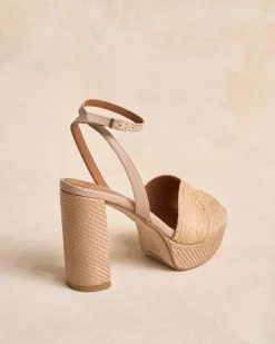 Sandale en raphia Navia-Polin et moi Online