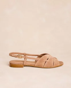 Sandale plate camel-Polin et moi Outlet