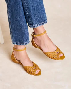 Sandale tressée Asun-Polin et moi Discount