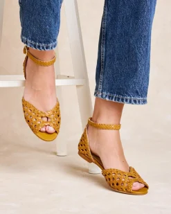 Sandale tressée Asun-Polin et moi Discount