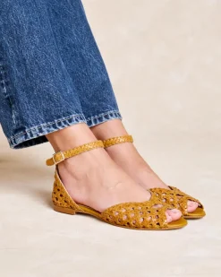 Sandale tressée Asun-Polin et moi Discount