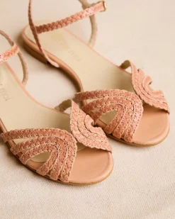 Sandale tressée Elva-Polin et moi Clearance