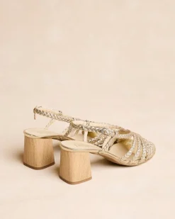 Sandale tressée Galatea-Polin et moi Clearance