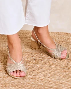 Sandale tressée Galatea-Polin et moi Clearance