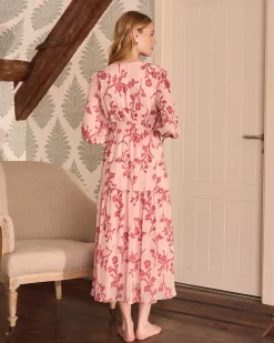 Sivia Robe longue brodée-Polin et moi New