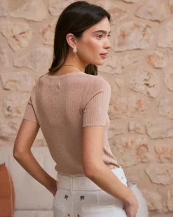 Top Lurex Dioni-Polin et moi Discount