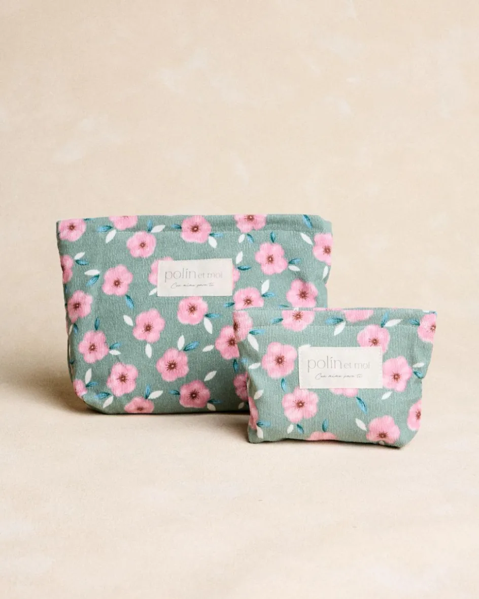 Trousse de toilette Olvira Petites Fleurs-Polin et moi Online