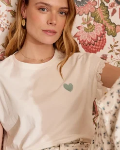 T-shirt coeur Talia-Polin et moi Online